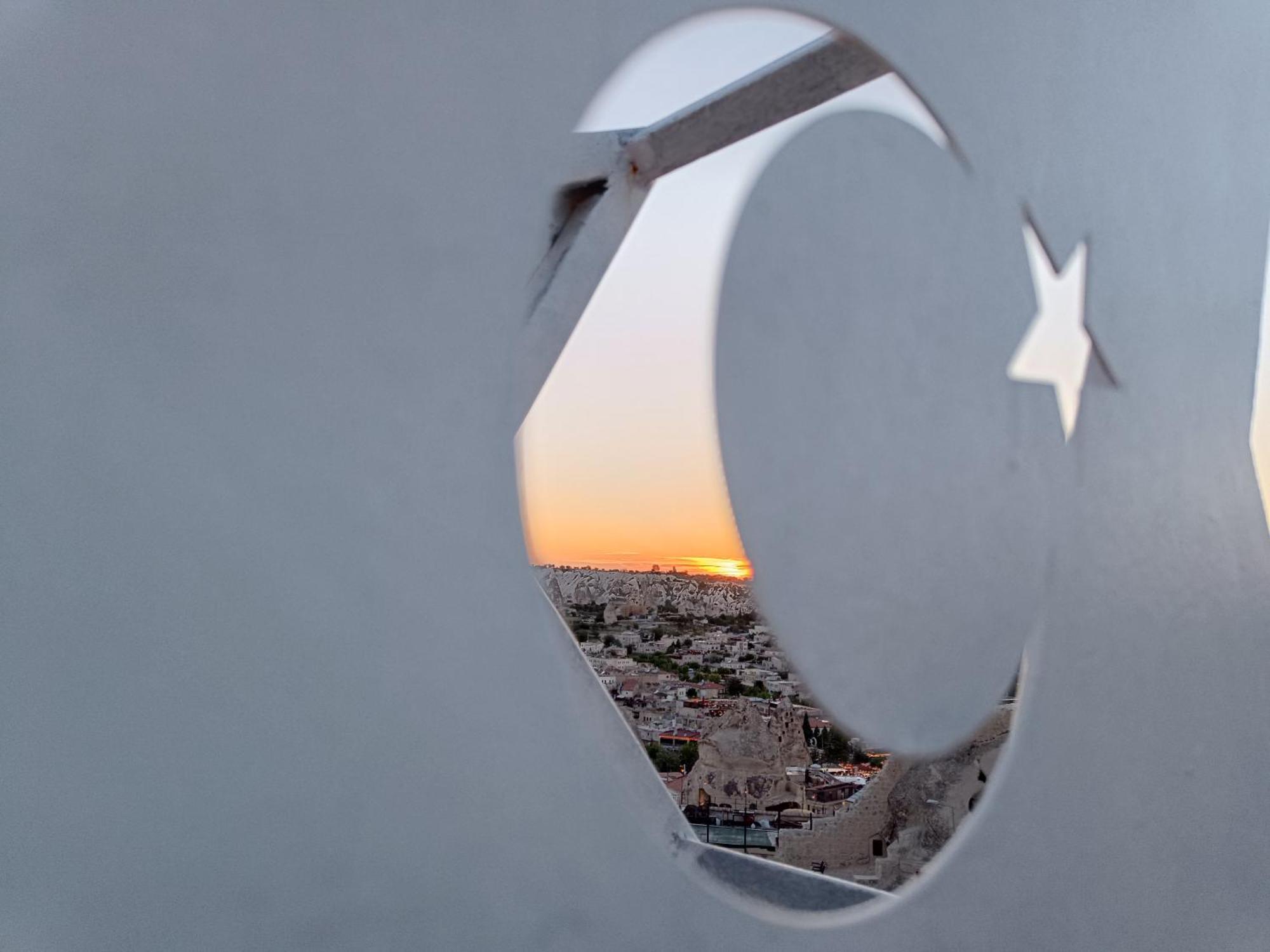 Cappadocia Caravan Otel Goreme Bagian luar foto